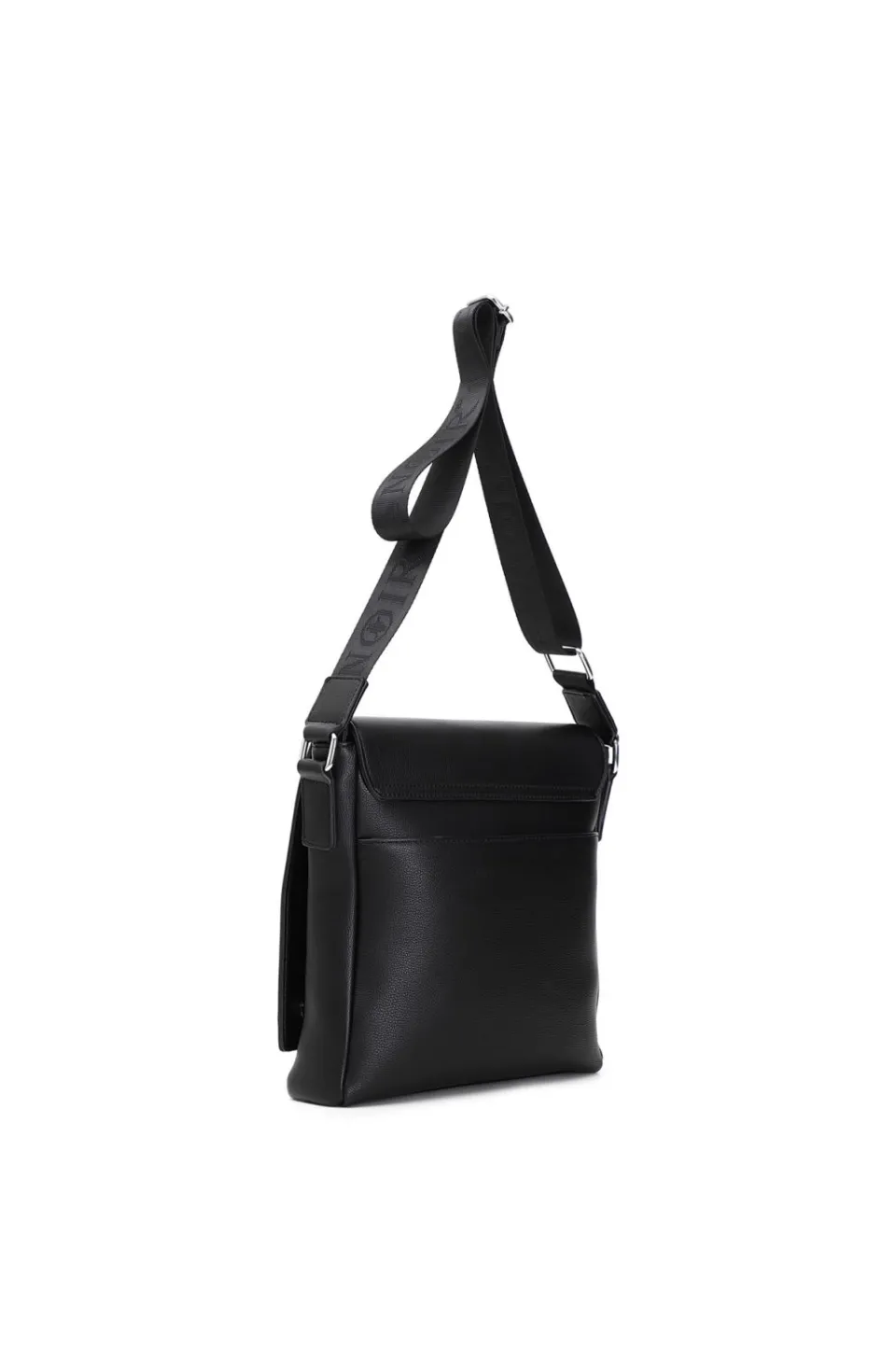 Outlet CafèNoir Borsello A Tracolla Con Zip Nero