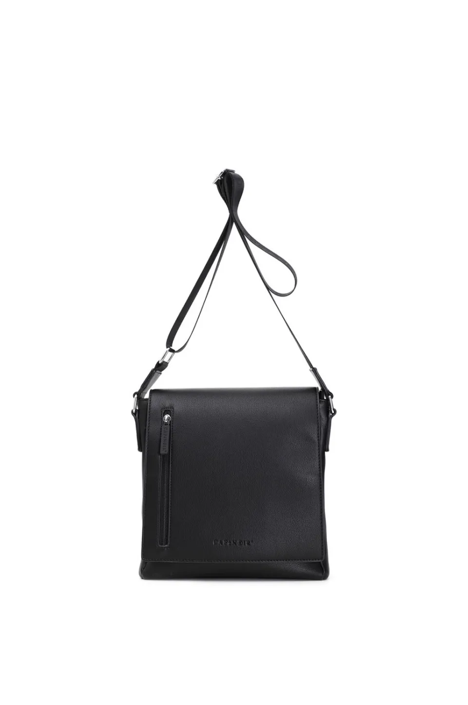 Outlet CafèNoir Borsello A Tracolla Con Zip Nero