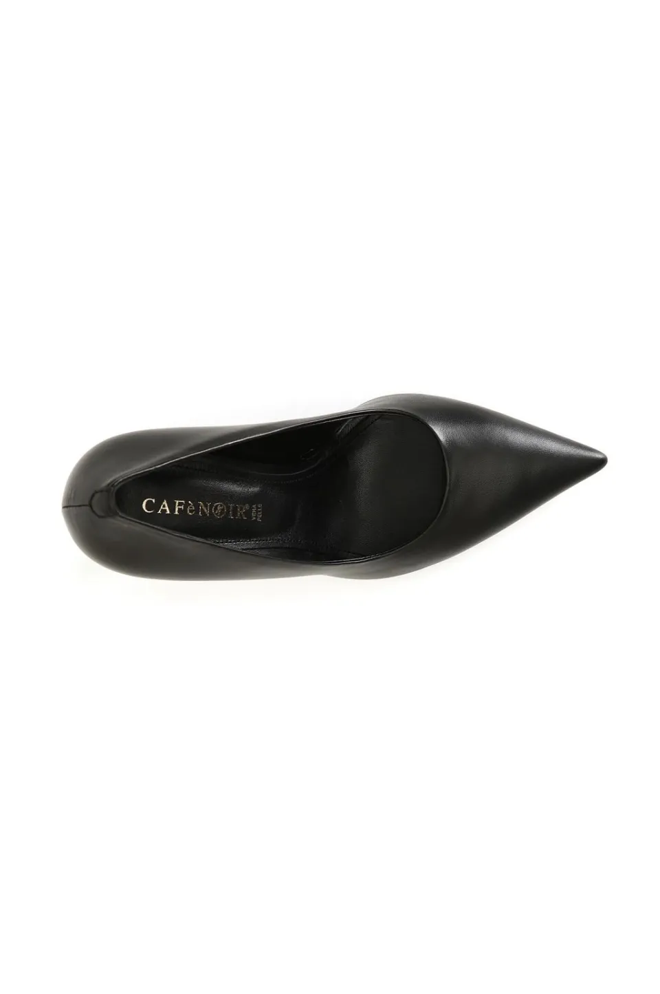 Online CafèNoir Dècollète In Pelle Nero