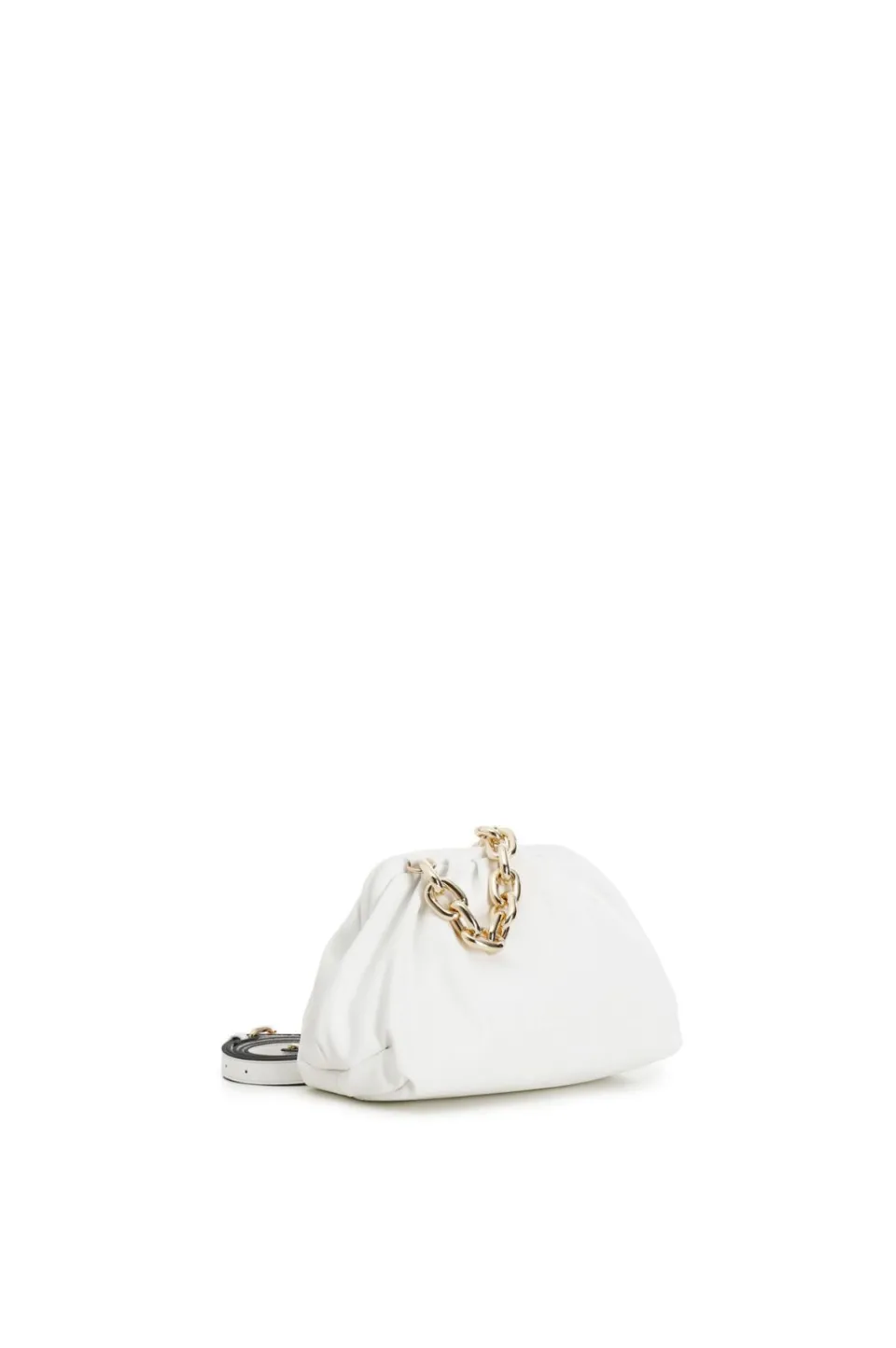Clearance CafèNoir Pochette Con Catena In Tono Bianco