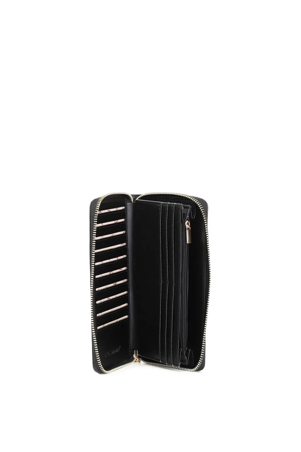 Best Sale CafèNoir Portafoglio Medio Zip Around Nero