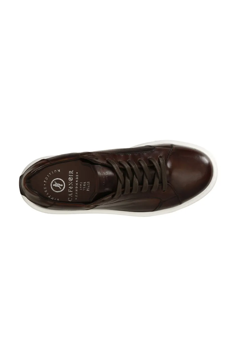 Hot CafèNoir Sneakers In Pelle Cuoio