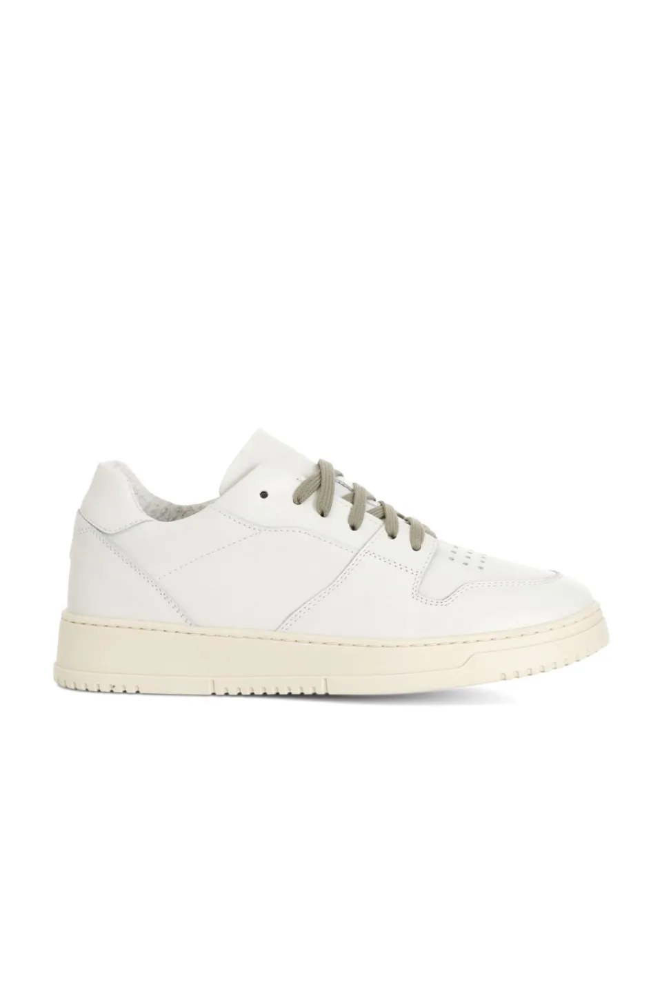Flash Sale CafèNoir Sneakers In Pelle E Pelle Scamosciata Bianco