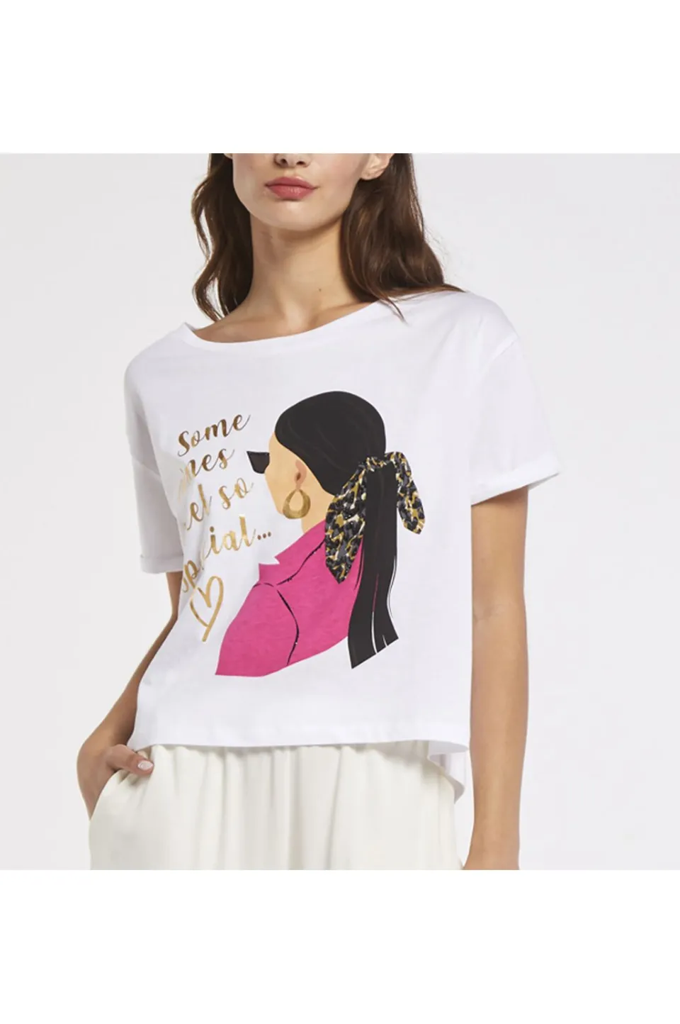 Cheap CafèNoir T-Shirt In Jersey Di Cotone Con Stampa Multitecnica Bianco